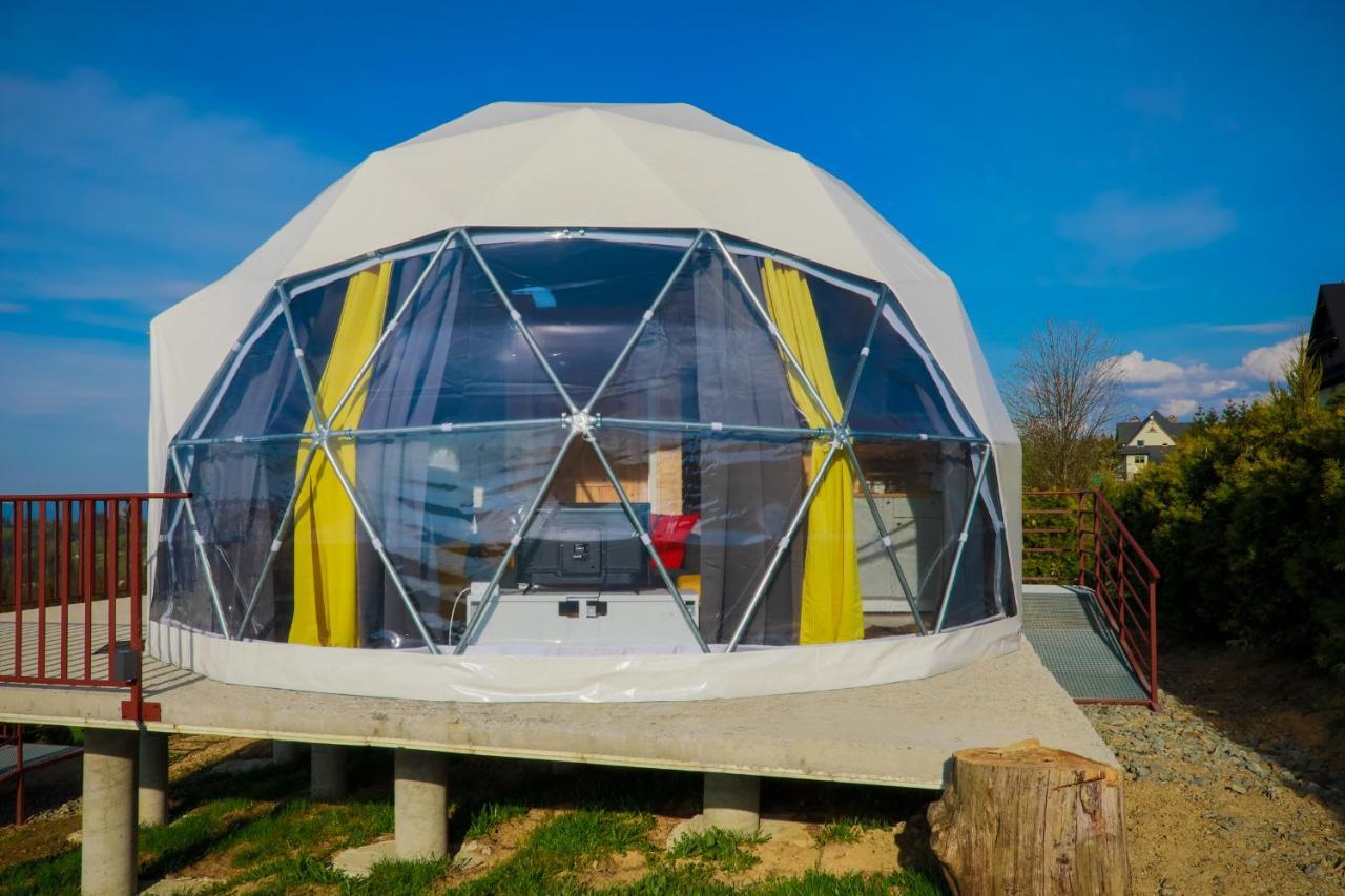 Glamping Gliczarow Klapnioki Bed & Breakfast Lesnica  Ngoại thất bức ảnh