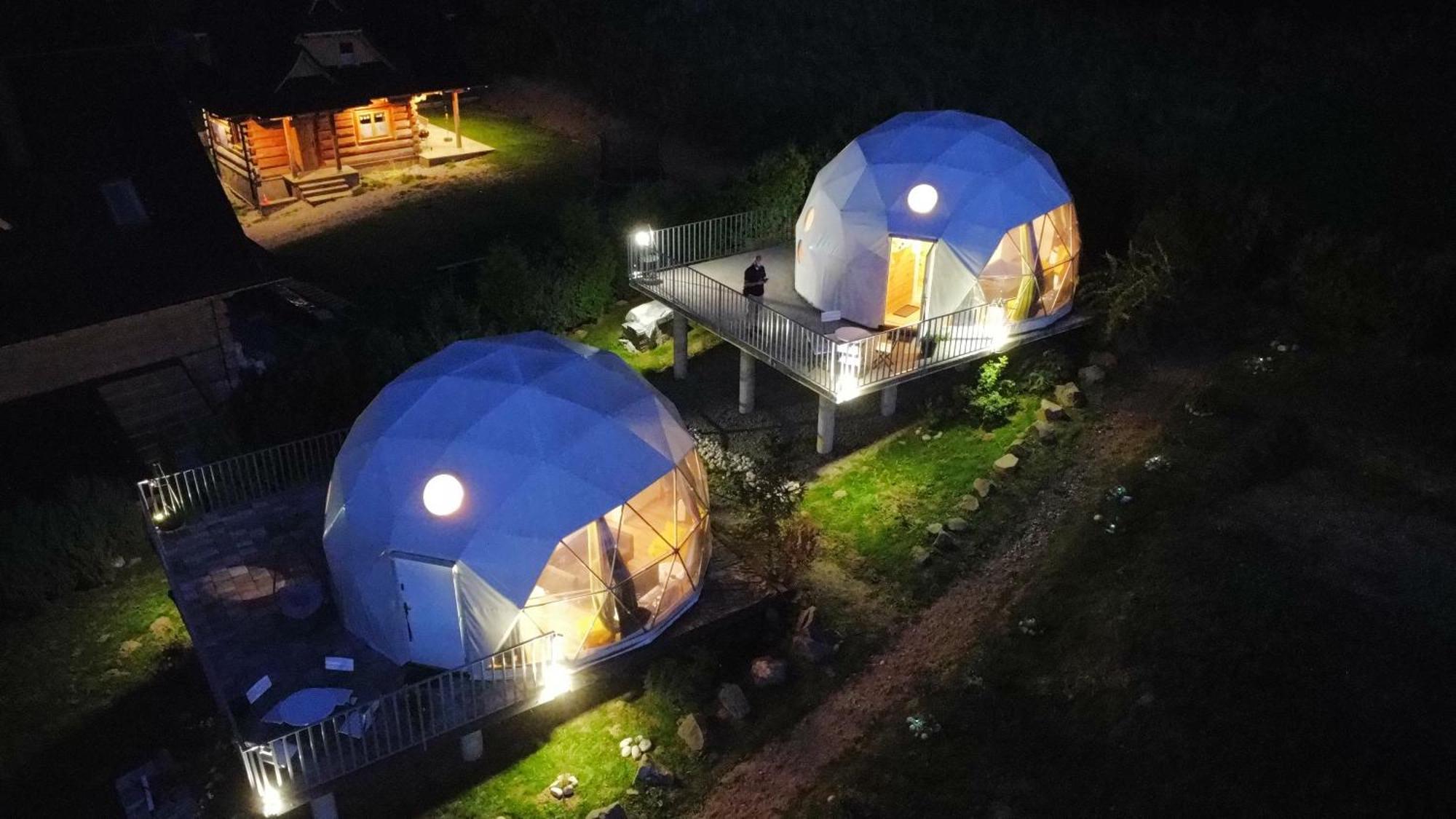 Glamping Gliczarow Klapnioki Bed & Breakfast Lesnica  Ngoại thất bức ảnh